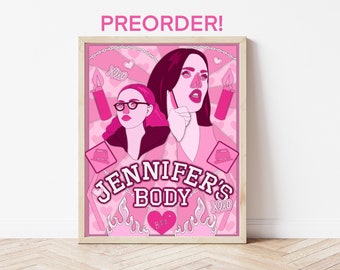 Jennifer’s Body Art Poster Print- PREORDER-