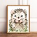 Boy Woodland Nursery Prints Printable Woodland Nursery Decor - Etsy