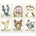 Boy Woodland Nursery Prints Printable Woodland Nursery Decor - Etsy