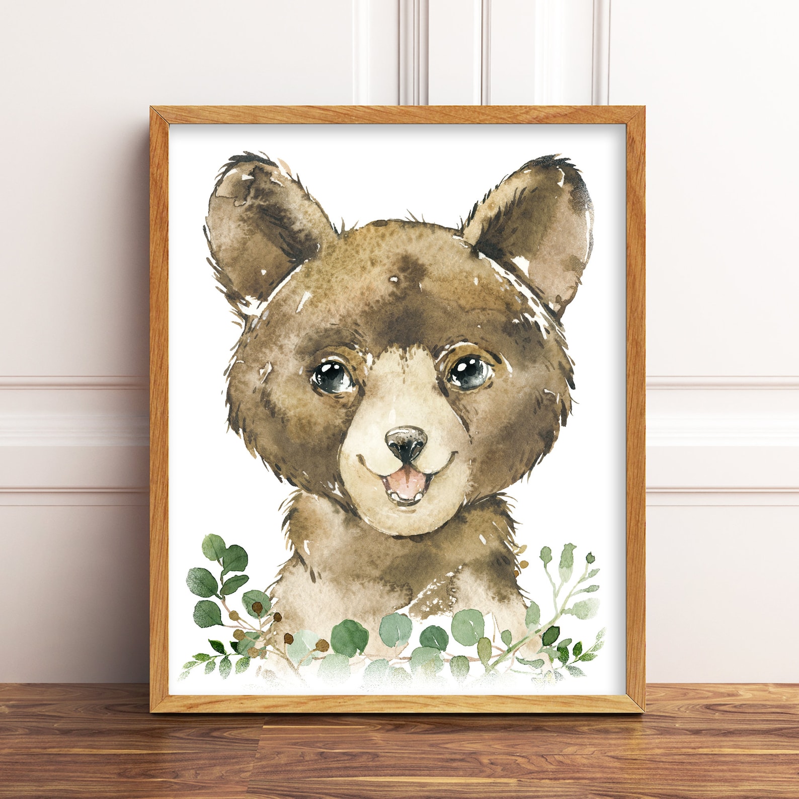 Boy Woodland Nursery Prints Printable Woodland Nursery Decor | Etsy