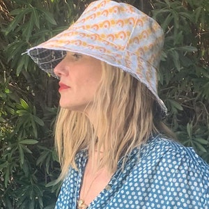 Kiss /& Snakeskin Riviera 1970 Sun Hat