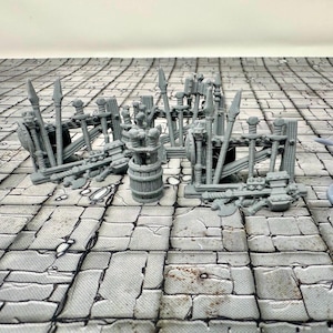 Dnd Weapons Racks Battle Artillery War Implements Dragon's Rest RPG ...