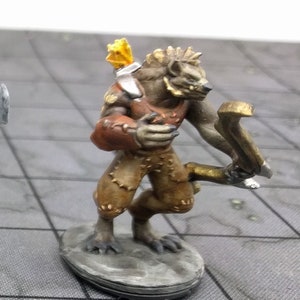 dnd Gnoll Archer Warrior RPG Miniatures  Games D&D Wargaming  Scenery Dungeons and Dragons
