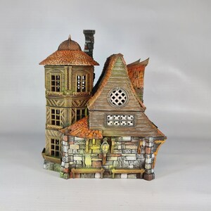 dnd Grimmsdale Manor Medieval Cottage Home House Farm Village Tabletop Scatter Terrain RPG Dungeons and Dragons Games