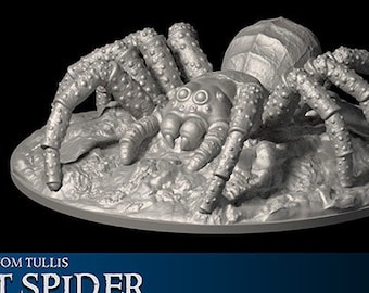 dnd Giant Spider Queen Lair Arachnid Swarm Forest Cave Tabletop Scatter Terrain RPG Pathfinder D&D Dungeons and Dragons