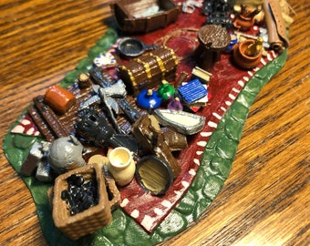 D&D Peddler's Wares Tabletop Camp ou Beggar's Terrain RPG miniature D&D Dungeons and Dragons