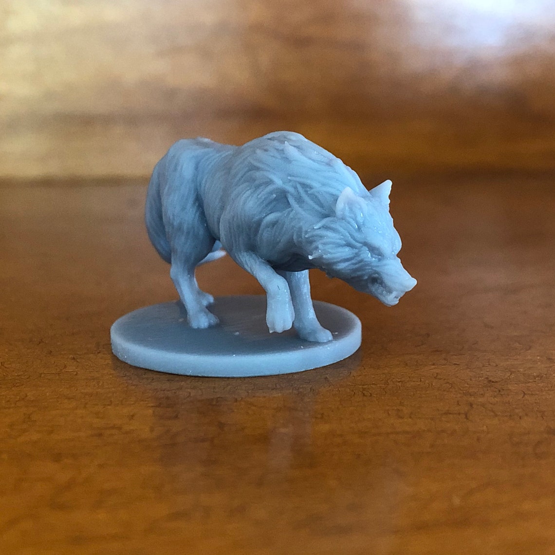 Dnd Wolf 28mm RESIN Animal Miniatures Pathfinder Dungeons - Etsy