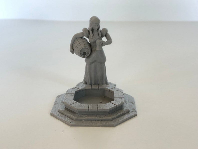 dnd Fountain of the Alewife Tabletop Terrain Miniature RPG Warhammer D/&D Dungeons and Dragons