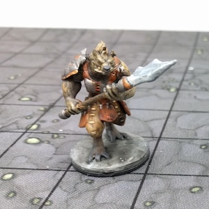 dnd Gnoll Spearman RPG Miniatures  Games D&D Wargaming  Scenery Dungeons and Dragons