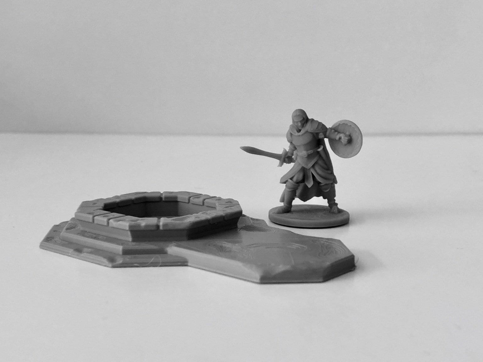 Dnd Village Fountain 28mm Tabletop Scatter Terrain Miniature Etsy