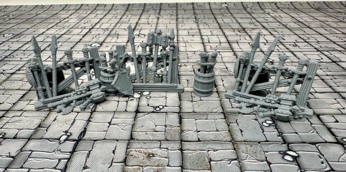 Dnd Weapons Racks Battle Artillery War Implements Dragon's Rest RPG ...