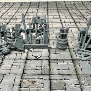 Dnd Weapons Racks Battle Artillery War Implements Dragon's Rest RPG ...