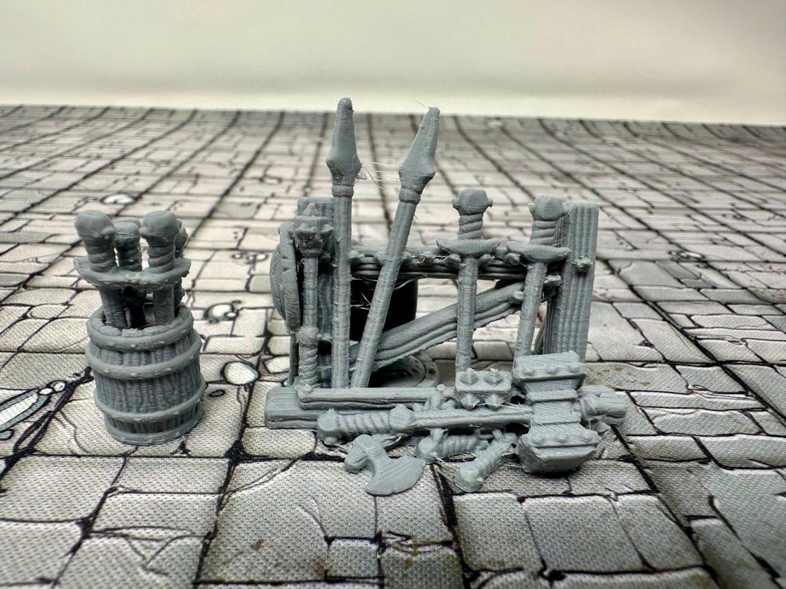Dnd Weapons Racks Battle Artillery War Implements Dragon's Rest RPG ...