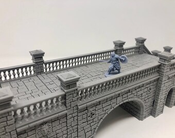 QP3D - Battle Ruined Pillars Wall, Terreno Scenery Per Tavolo E RPG 28 - Foto 11