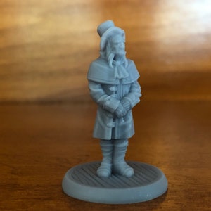 dnd Undertaker Coffin Builder Resin Miniature VillageNPC Townsfolk  | Tabletop Games Wargaming RPG Dungeons and Dragons Pathfinder Games