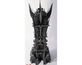 dnd Iron Tower 28mm Scatter Terrain Medieval Castle Warlock RPG  D&D Dungeons and Dragons Wargaming RPG Games