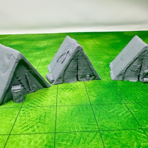 dnd Camp Tents Sleeping Quarters Campsite Outdoor Equipment Adventure Gear Tabletop Scatter Terrain RPG Pathfinder D&D Dungeons and Dragons