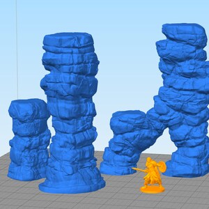 Dnd Sea Stacks Ocean SET Atlantis Depths of Savage Atoll Underwater ...