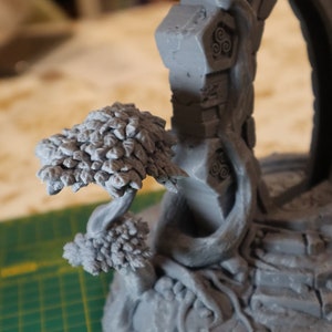 dnd Animated Magic Portal Enchanted Glen Insert PHONE FOUR Video Effects Tabletop Scatter Terrain RPG Pathfinder D&D Dungeons and Dragons image 6