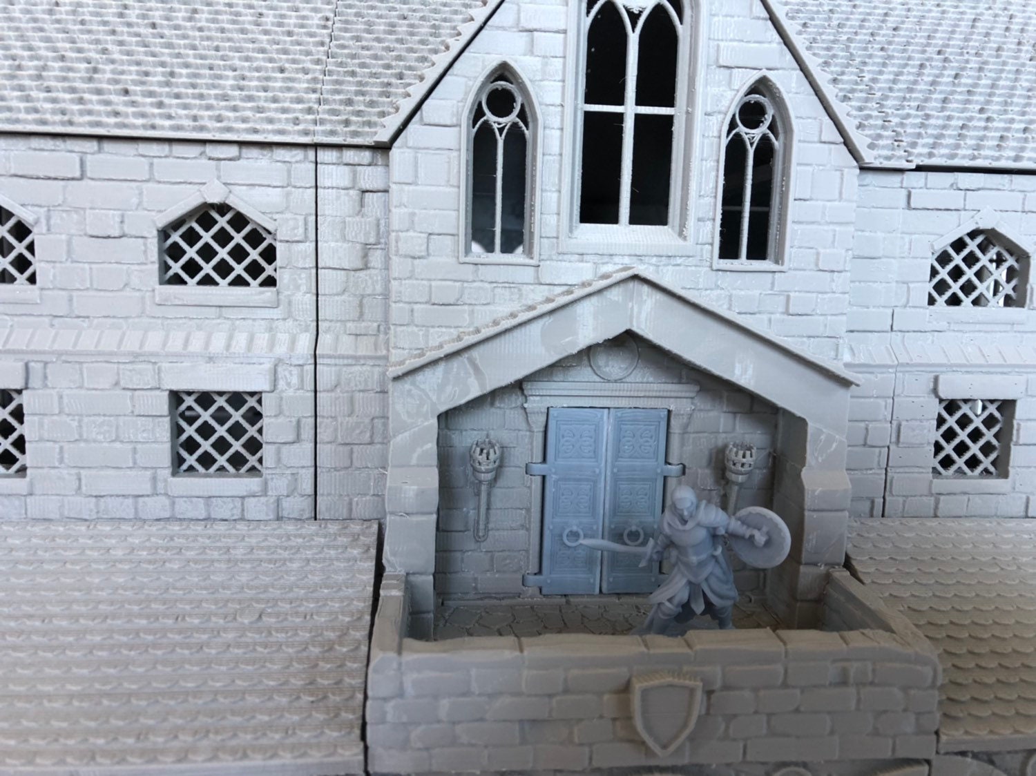 Dnd Scriptorium Monastery Tabletop Scatter Terrain Wightwood Abbey RPG ...