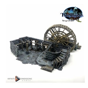 Dnd Lumbermill Saw Mill Logging Camp Medieval Tabletop Scatter Terrain ...