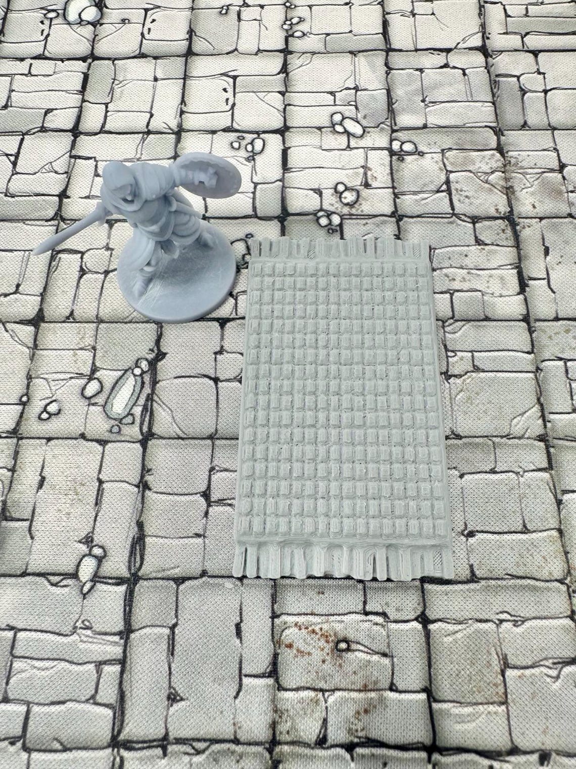 Dnd Woven Rug Trap Door Covering Inn Furnishings Furniture Tabletop ...