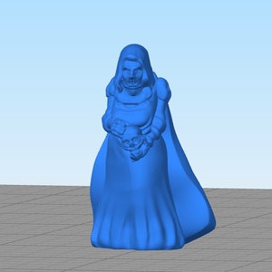 Female Crone Witch Evil Hag 28mm RESIN Miniature Tabletop Wargaming RPG  D&D dnd terrain