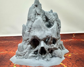 dnd Crystal Skull Altar Ruins 28mm Scatter Terrain Underdark, Ancient Ruins RPG  D&D Dungeons and Dragons Wargaming RPG Games