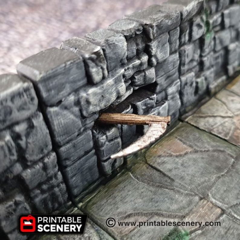 Dnd Scythe Wall Booby Trap Deadly Traps Tabletop Scatter Etsy