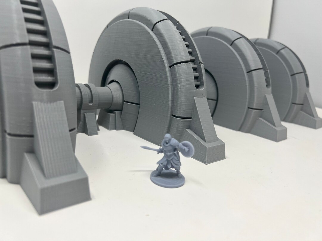Dnd Hoth Shield Generator Star Wars Legion Sci fi Scatter Terrain Miniature RPG D D Dungeons and Dragons Etsy