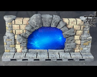 dnd Animated Magic Stone Portal PHONE FOUR Video Effects Tabletop Scatter Terrain RPG Pathfinder D&D Dungeons and Dragons