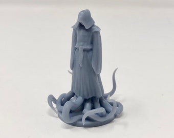 dnd RESIN Hastur MIniature, The King in Yellow - Him Who Is Not To Be Named - RPG Pathfinder D&D Dungeons and Dragons | 28mm Miniature Resin