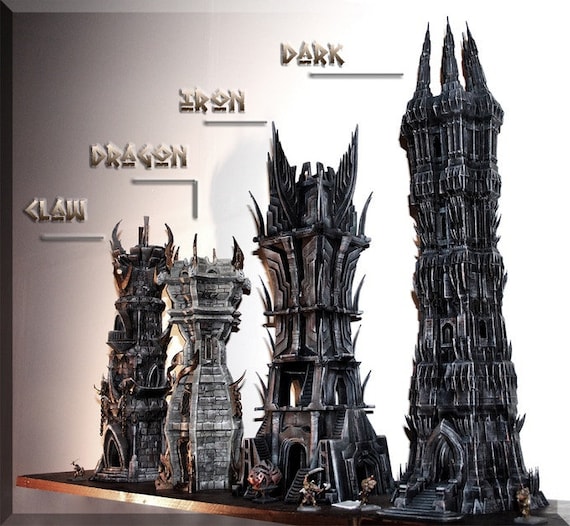 QP3D – Battle Ruined Pillars Wall, Terreno Scenery Per Tavolo E RPG 28-32 Mm Miniature Wargame Props DnD D & D, Stampato E Verniciabile In 3D - Foto 6