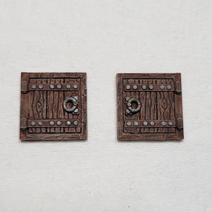 dnd Trap Door Set- Floor Hatch Hidden Entrance Secret Passage Tabletop Scatter Terrain RPG Pathfinder D&D Dungeons and Dragons