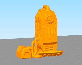 dnd Sci-Fi Power Unit Space Ship Star Wars Legion Alien - 28mm Tabletop Scatter Terrain Miniature RPG  D&D Dungeons and Dragons