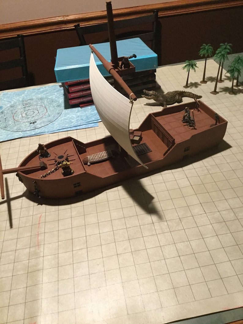 Dnd Sea Ghost Sailing Ship Saltmarsh Sinister Secret of Salt Etsy