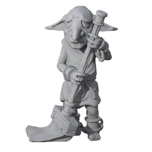 dnd Goblin Slave or Dobby Goblin Mines 28mm RESIN Miniature | Pathfinder | Dungeons and Dragons |  RPG