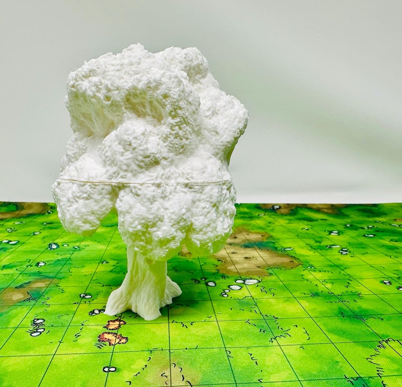 Dnd Large Size Oak Tree Miniature Forest Farm Village Scatter Terrain ...