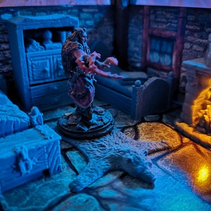 dnd House Furniture Home Furnishings Beds City of Tarok Village Terrain Wargaming Games RPG  Pathfinder D&D Dungeons and Dragons