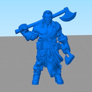 dnd Huntsmen Hunter 28mm Resin Miniature  Duncan Shadow Louca  Pathfinder Dungeons and Dragons