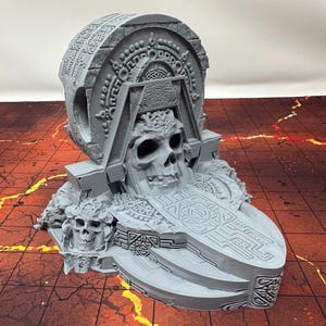 dnd Jungle Tribal Altar Mayan Aztec Temple Ancient Stone Carvings Trap Dungeons and Dragons D&D Tabletop Scatter Terrain Pathfinder RPG