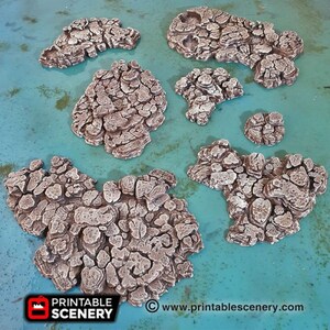 dnd Grotto Floors Goblin Caverns Clorehaven Tabletop Scatter Terrain RPG  D&D Dungeons and Dragons Elf Miniature