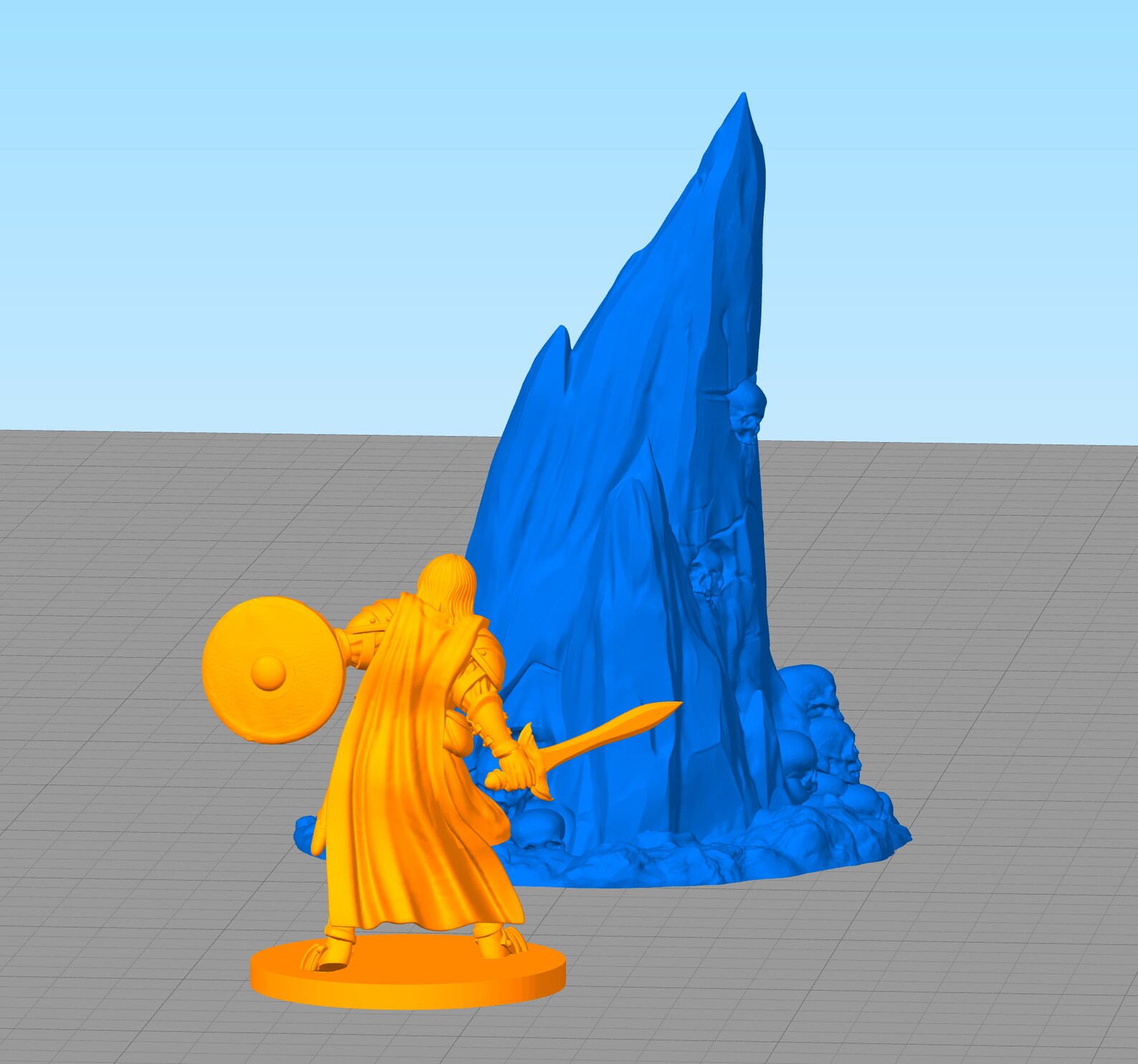 Dnd Lava Fire Horn Underdark Statue Ruins 28mm Underground Etsy