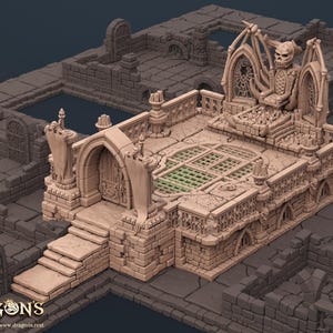 dnd Wrath of the Shadowmage Heroquest HQ4 Upgrade Set Dragon&#39;s Rest RPG Tabletop Terrain D&D Dungeons and Dragons
