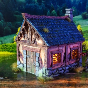 dnd Small Cottage from City of Tarok Terrain Wargaming Games RPG  D&D Dungeons and Dragons