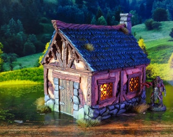 dnd Small Cottage from City of Tarok Terrain Wargaming Games RPG  D&D Dungeons and Dragons