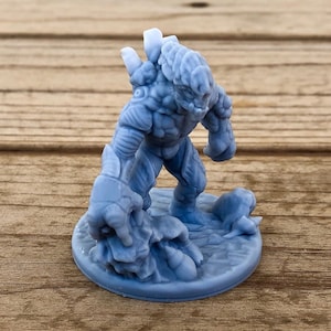 dnd Coral Golem Elemental Deep Sea Monster Reef Underwater Aquatic Forest Creature Miniature RPG  D&D Dungeons and Dragons