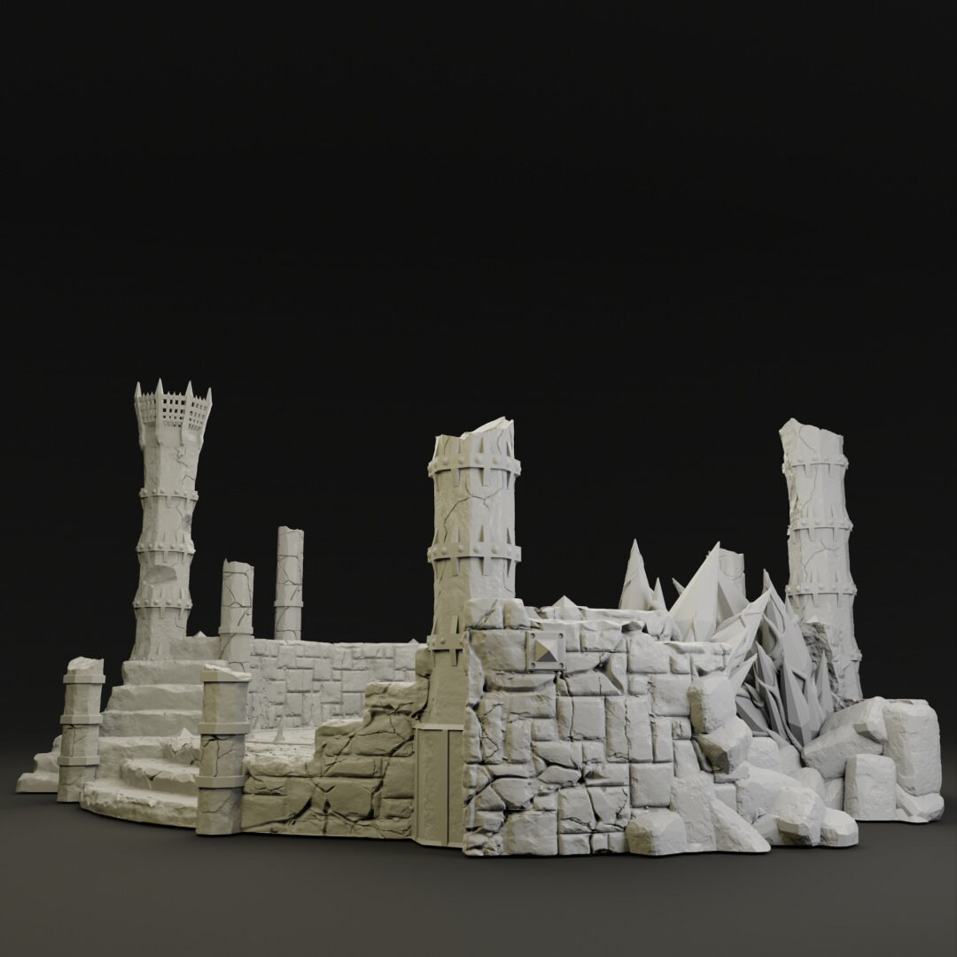 Tabletop Hellscape Dnd Arena Dark Evil Lord Dominion Underdark Hellscape Necromancer ...