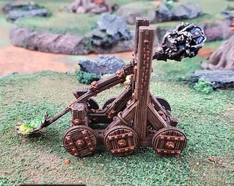 und Seuchenwerfer Zwerge Elfen und Dämonen Kriegswaffen Tabletop Scatter Terrain RPG D&D Dungeons and Dragons