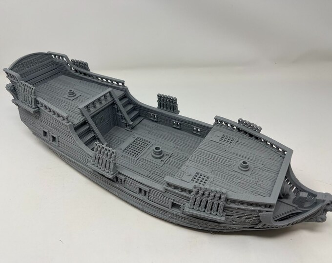 Dnd BSTOCK MK2 Frigate Ship Pirate Boat Sailing Vessel Shipwreck RPG
